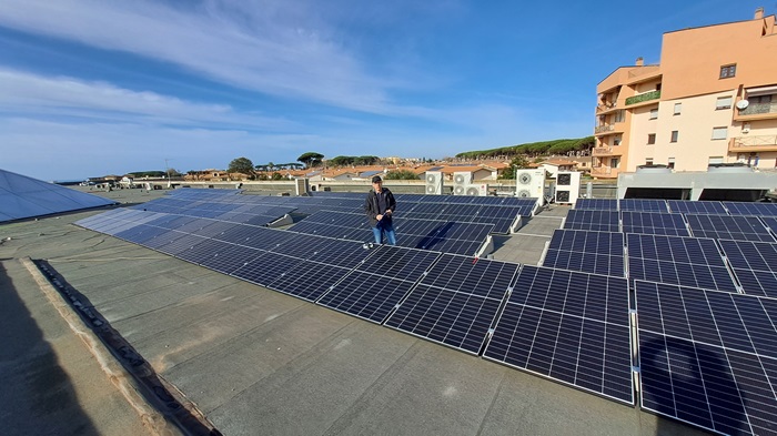 Centro commerciale Anzio 60 kW – Nonsoloenergia Srl